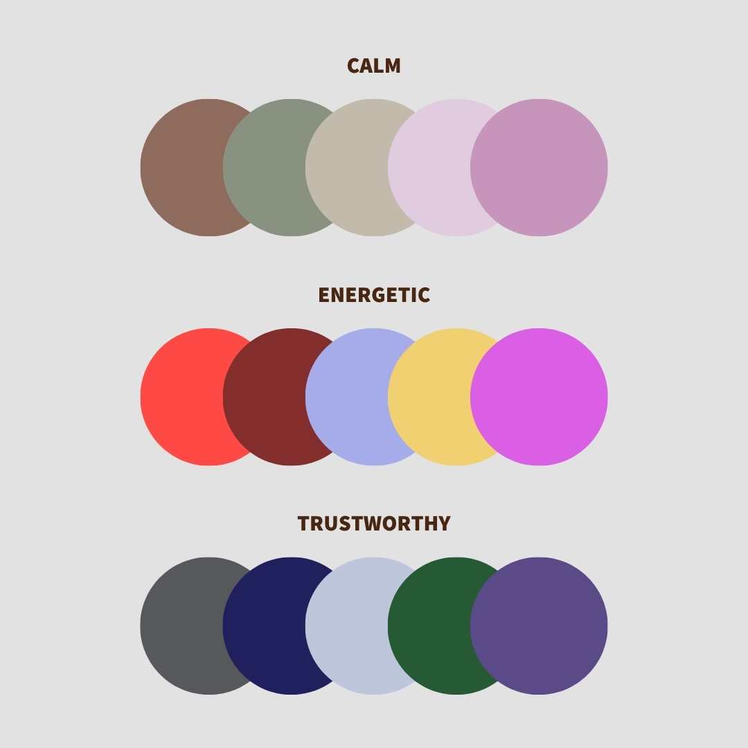 different-colour-palettes different colour palettes